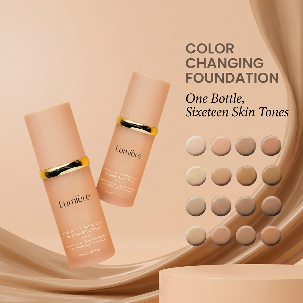 Color Changing 4 in 1 Foundation